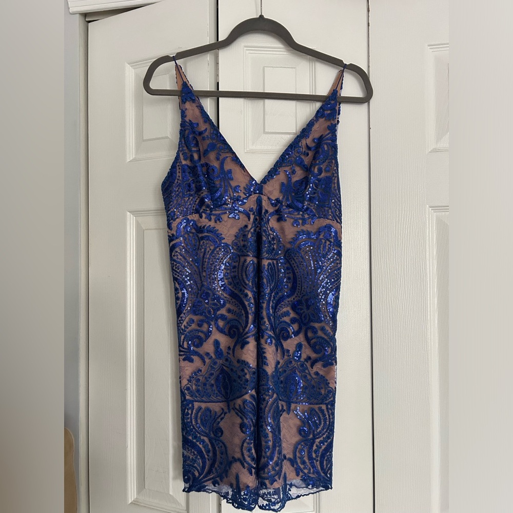 Free People Sequin mini dress